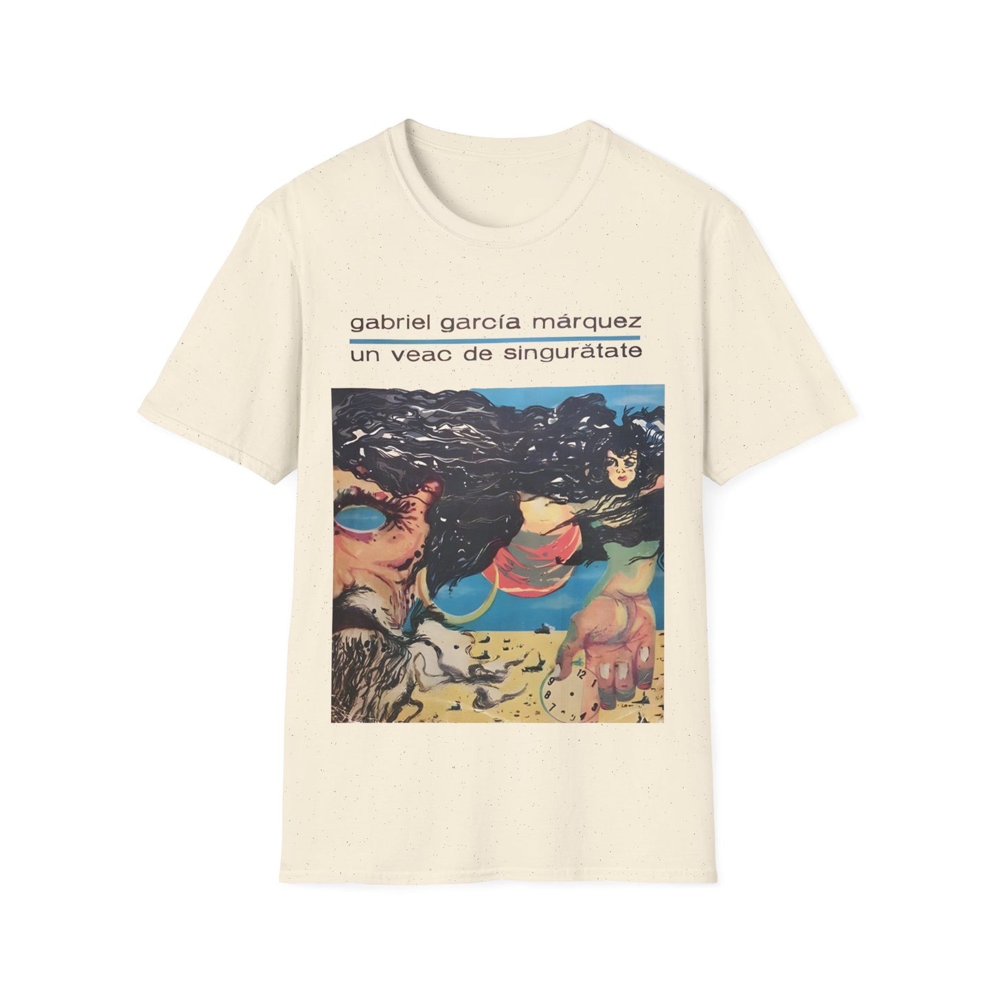 1974 romanian book cover for one hundred years of solitude by gabriel garcía márquez tshirt