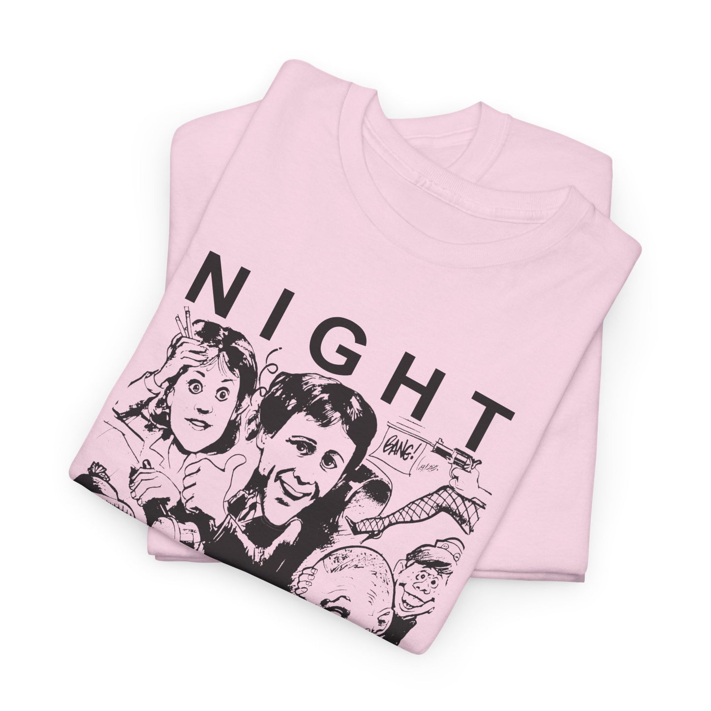 night court tv show newspaper art custom edit tshirt