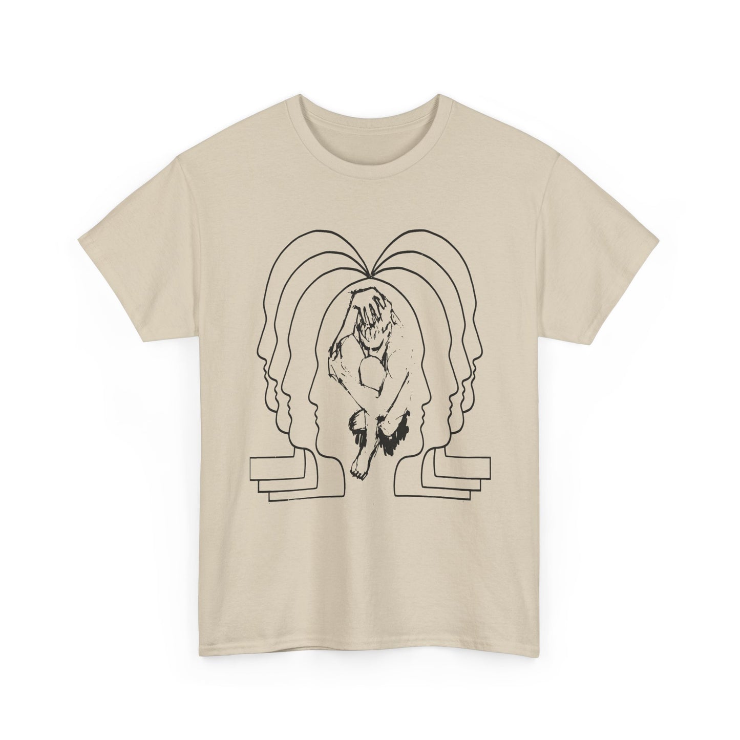 1977 illustration from new gay life magazine stretched graphic reproduction tshirt