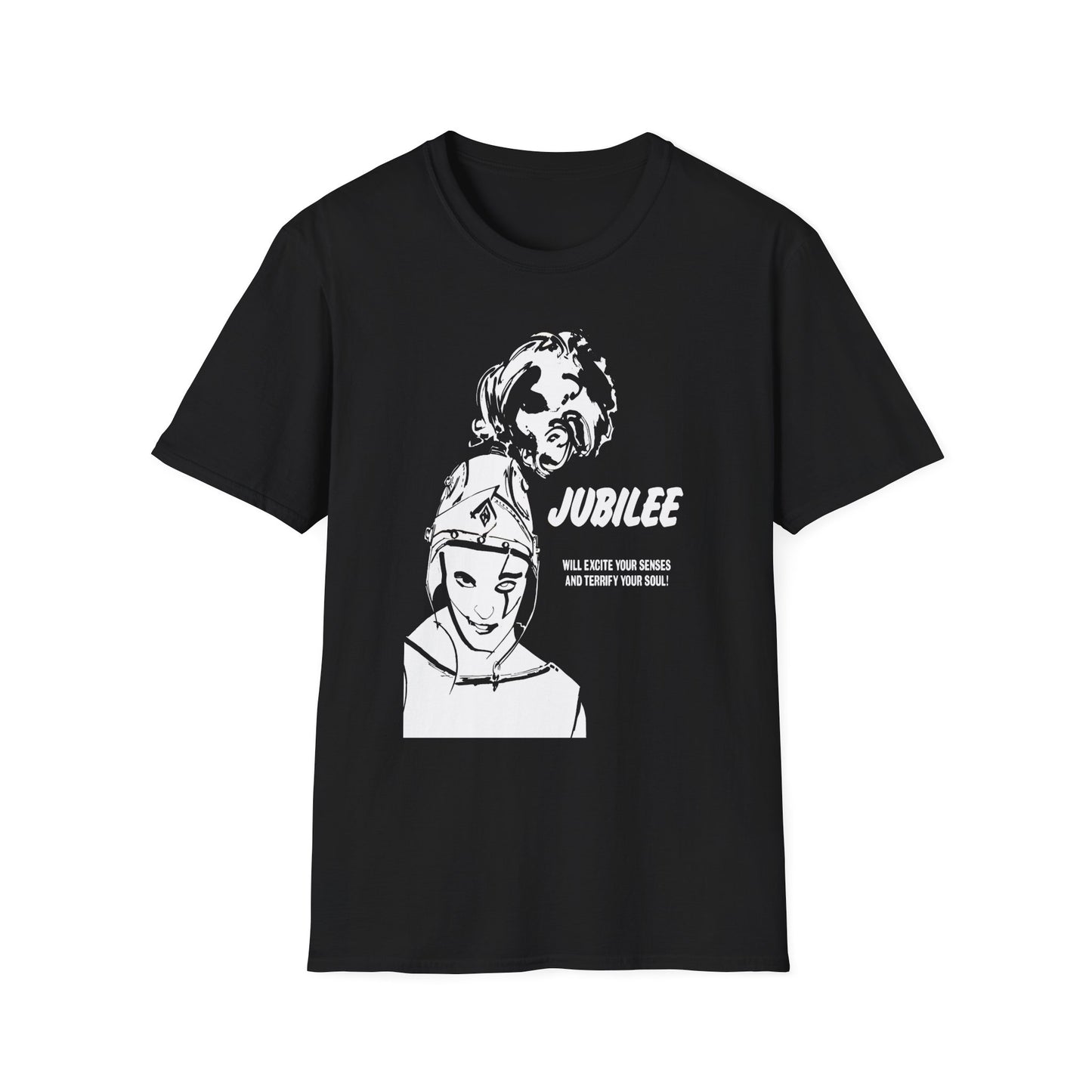 1978 british cult film jubilee will excite your senses and terrify your soul tshirt