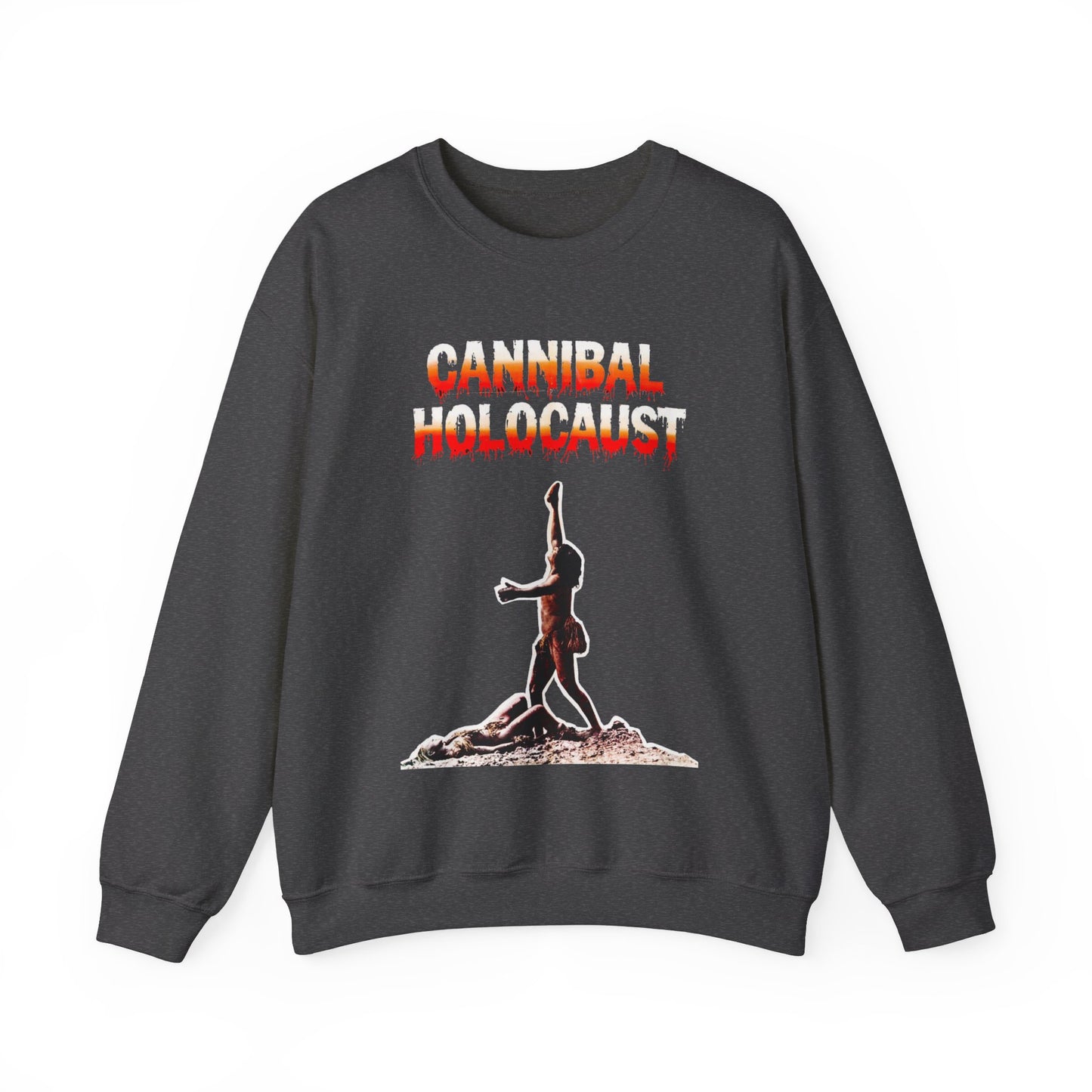 cannibal holocaust 1980 italian horror movie unisex heavy blend crewneck sweatshirt