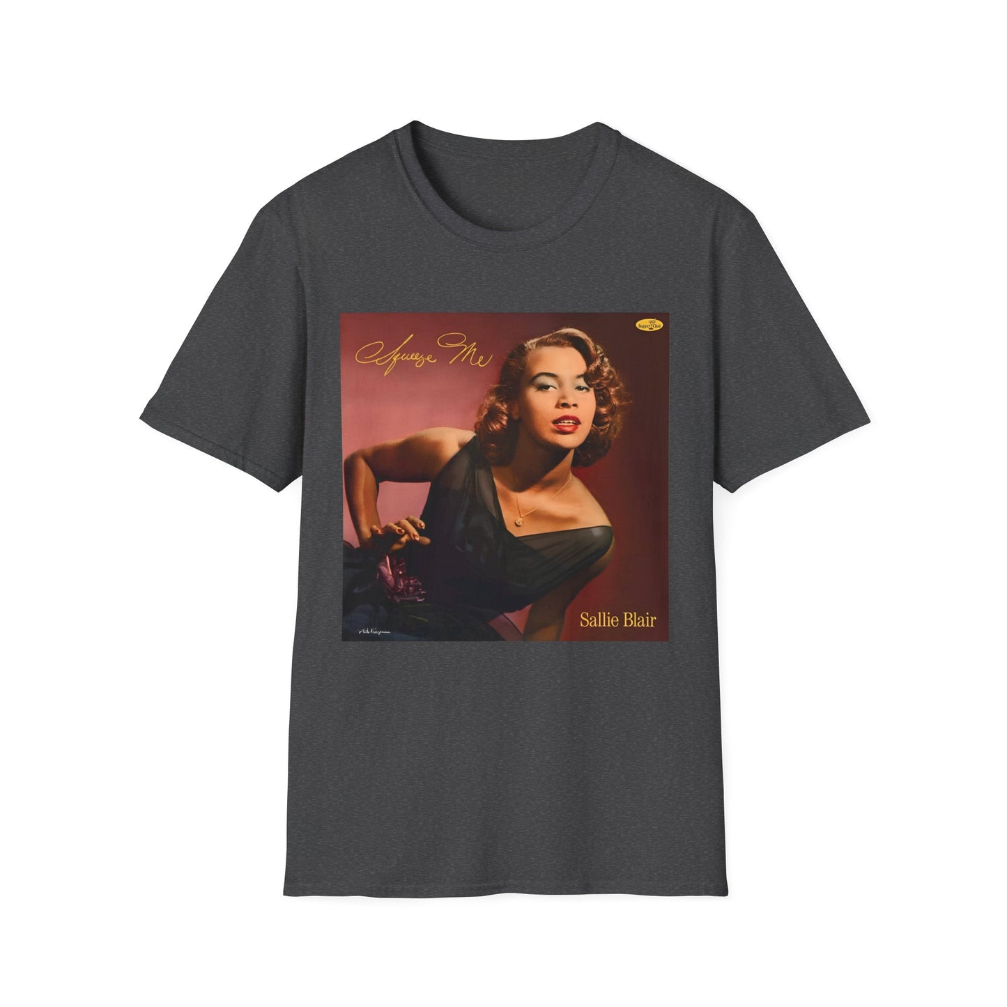 sallie blair squeeze me 1955 album tshirt