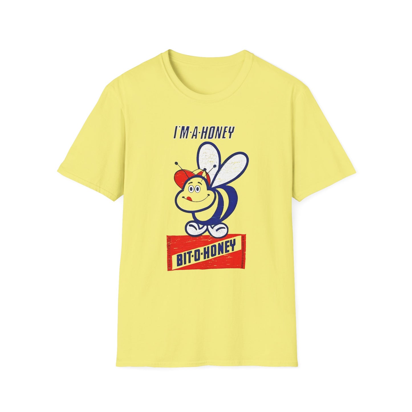 bit-o-honey i'm a honey vintage design candy bar tshirt