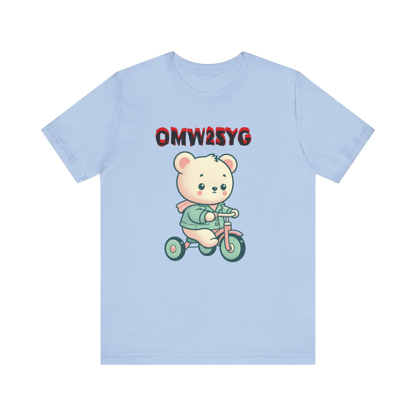 omw2syg on my way to steal your girl teddy bear tshirt