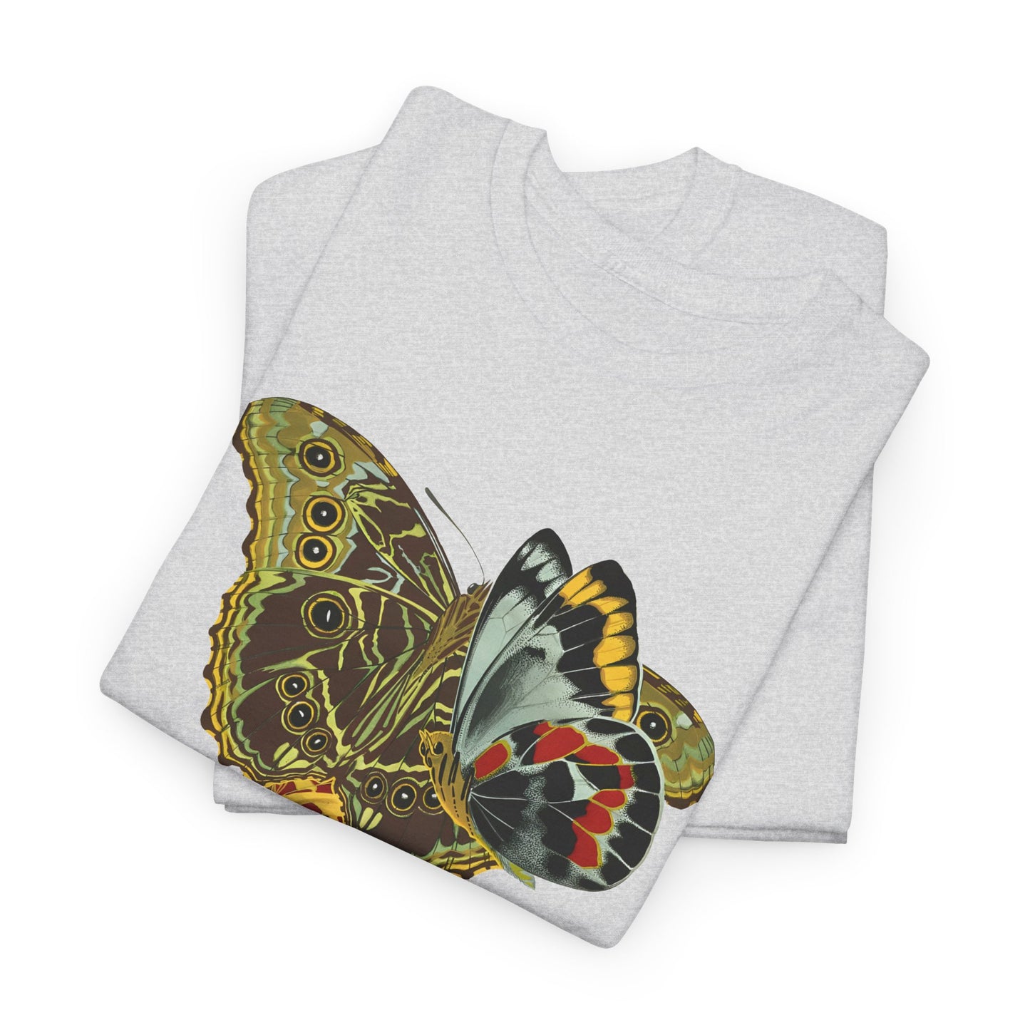 1925 papillons butterfly illustration by emile allain seguy tshirt