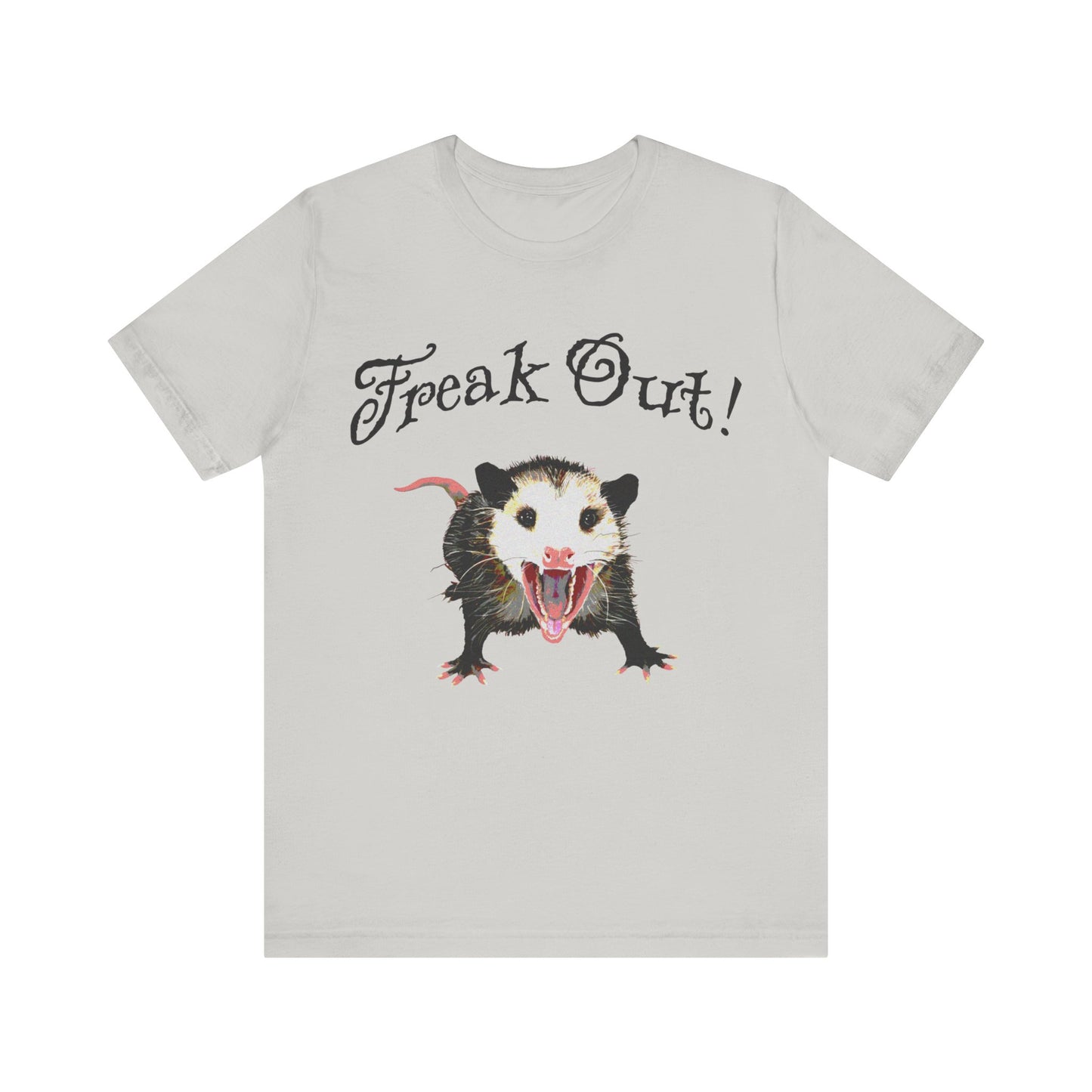 freak out! opossum (possum) tshirt