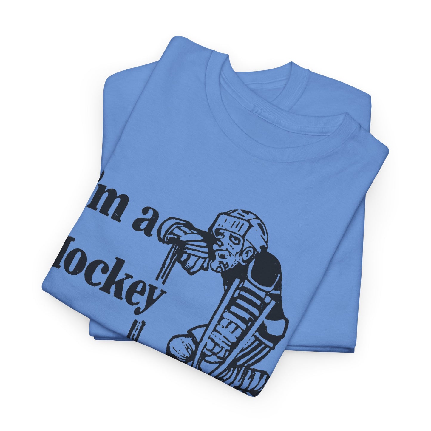 vintage canadian i'm a hockey nut graphic reproduction tshirt