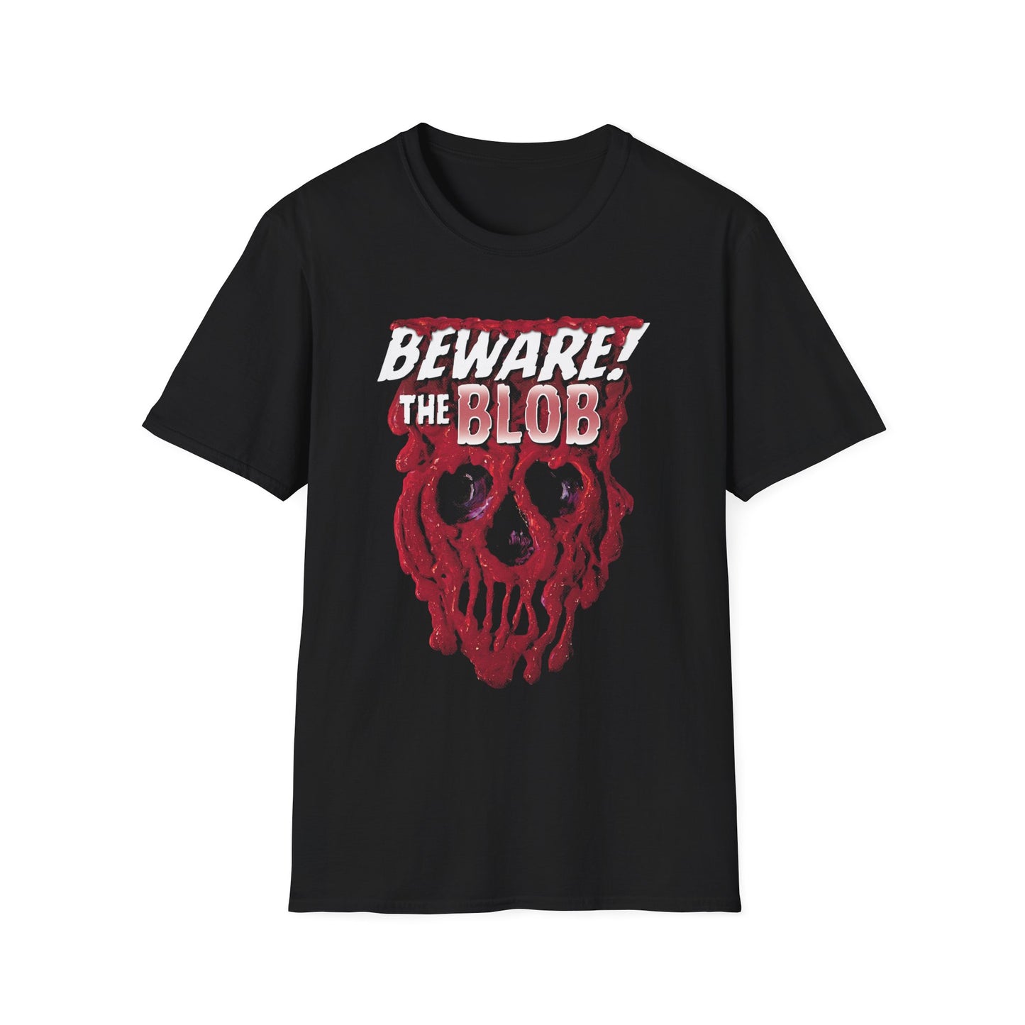 1972 beware! the blob movie poster tshirt