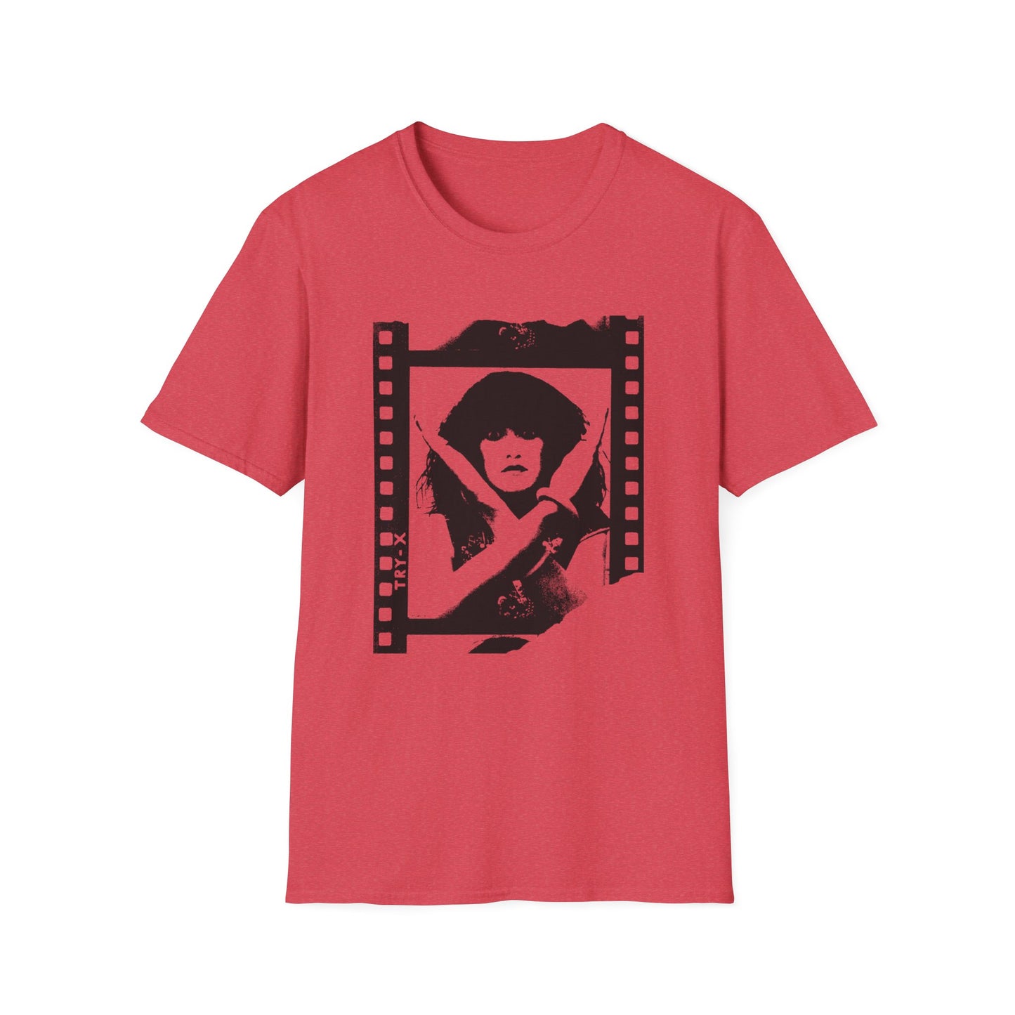 exene cervenka of x film negative photo tshirt