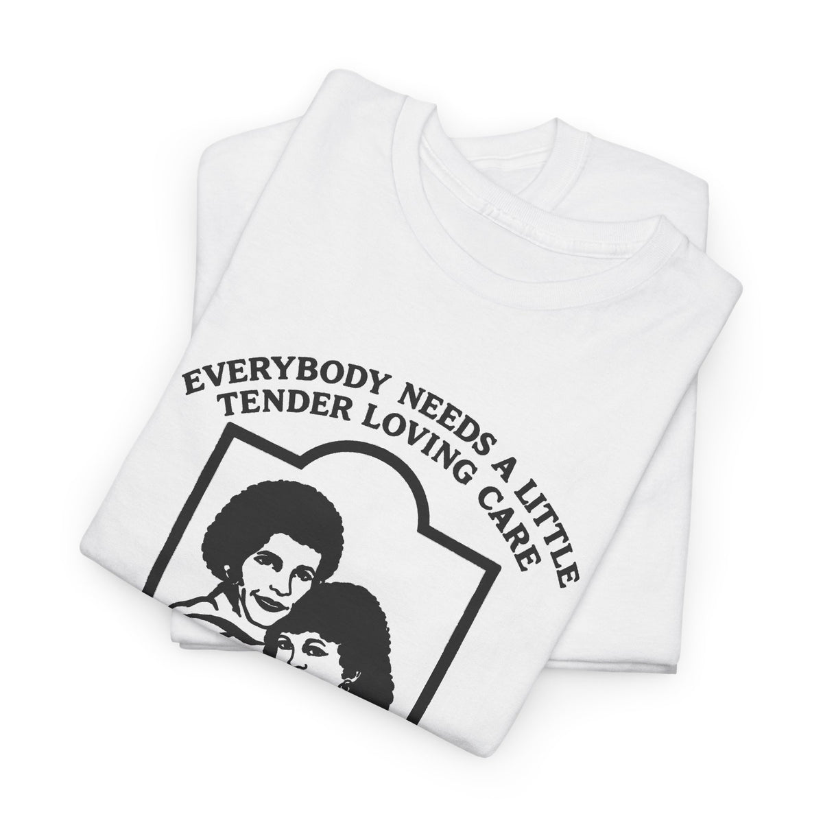 vintage hair product advertisement tender loving care reproduction tshirt