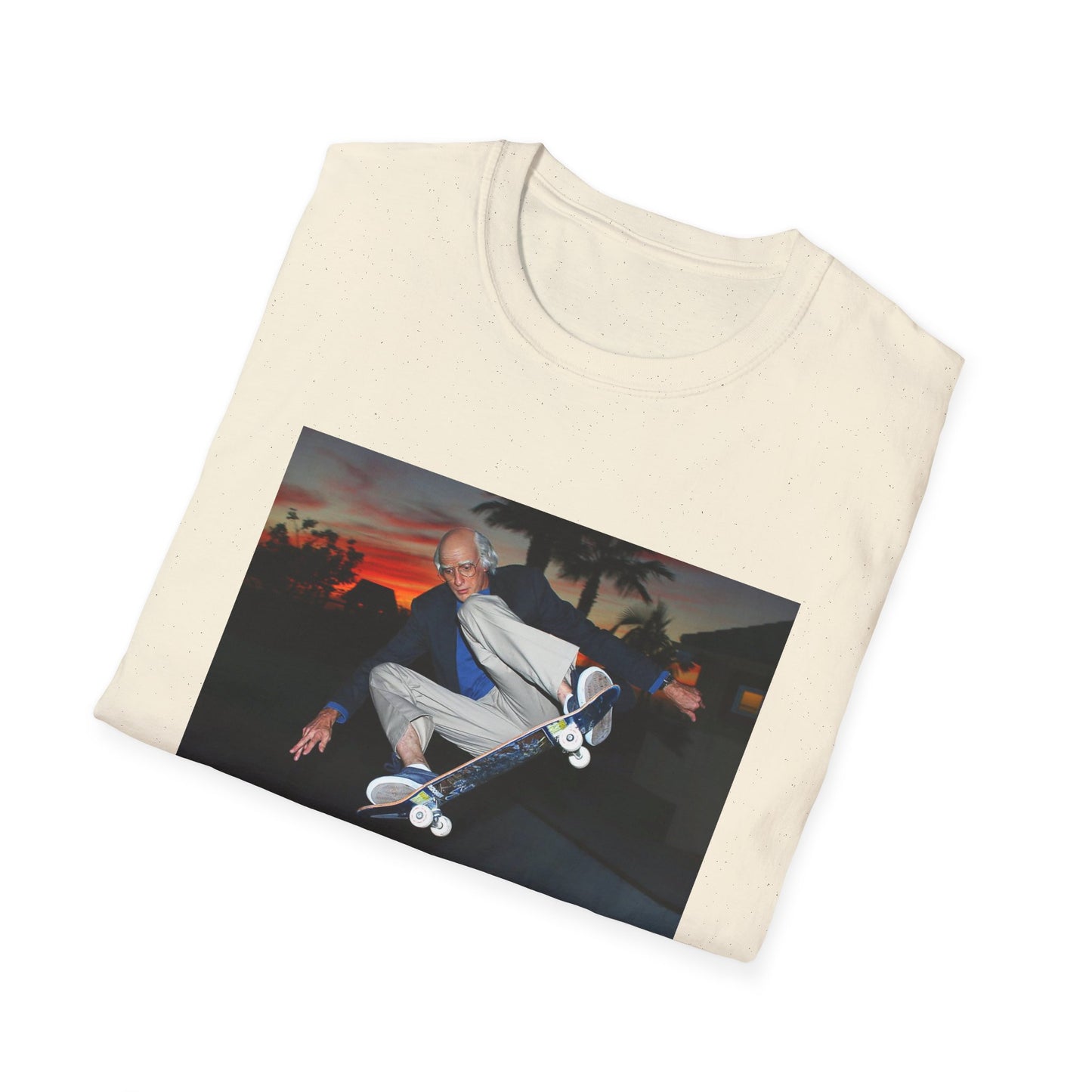 tony hawk as larry david photo tshirt