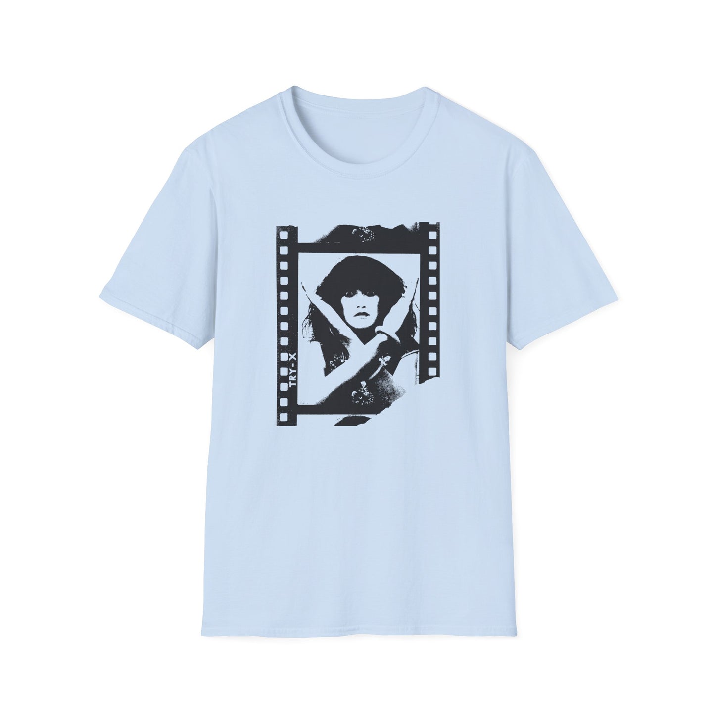 exene cervenka of x film negative photo tshirt