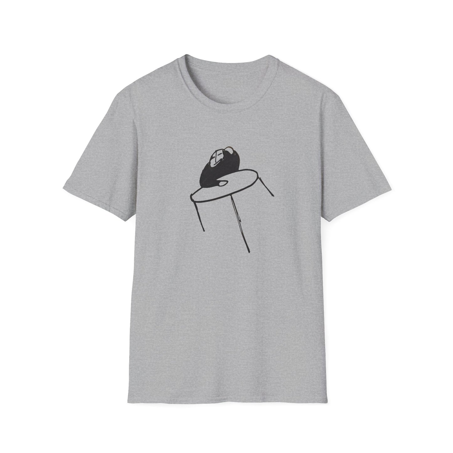 early 1900s sketch india ink on paper by franz kafka table tshirt