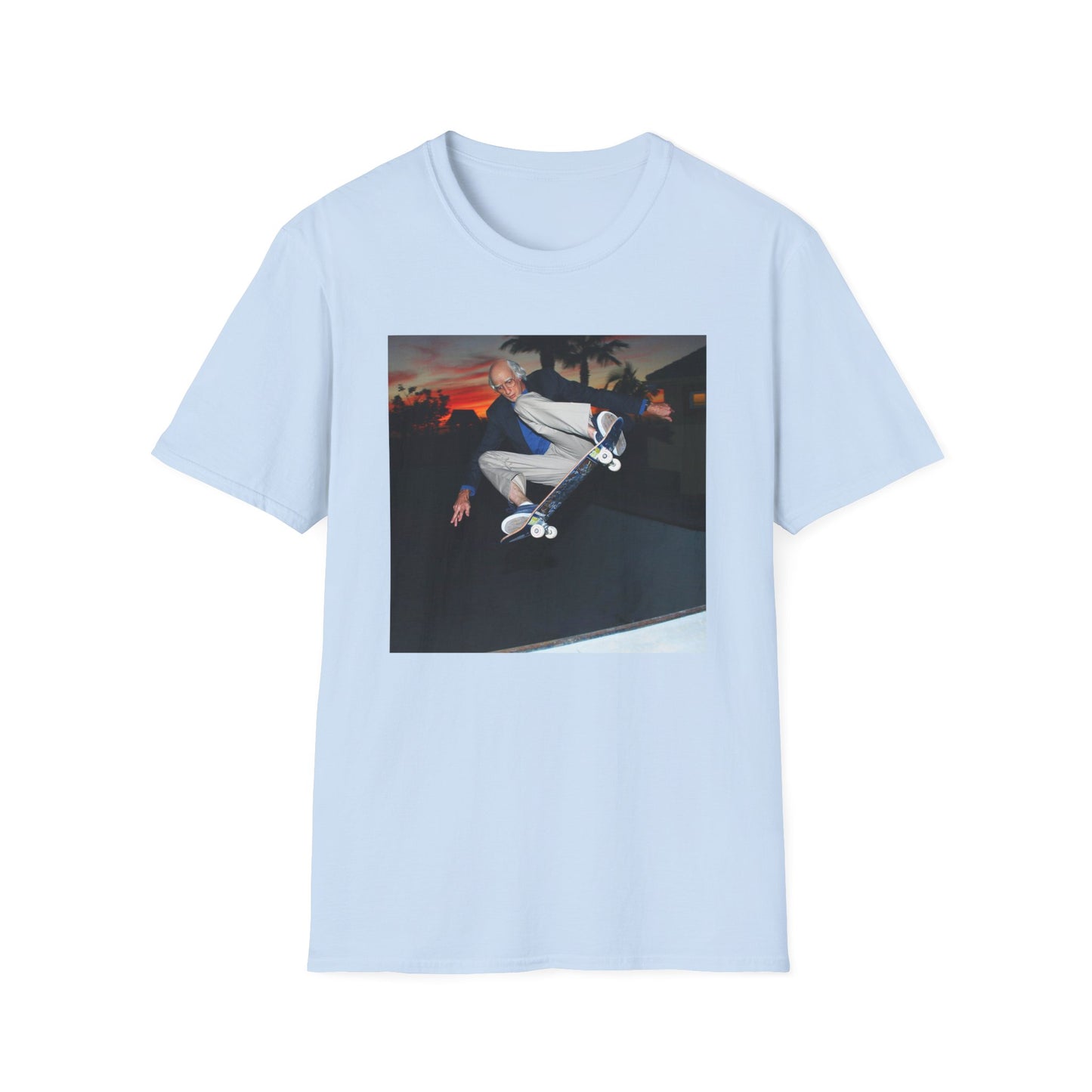 tony hawk as larry david photo tshirt