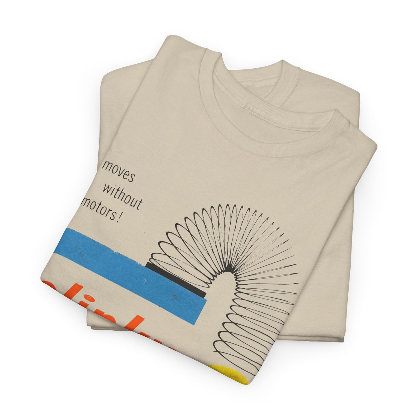 slinky 1960s vintage packaging tshirt