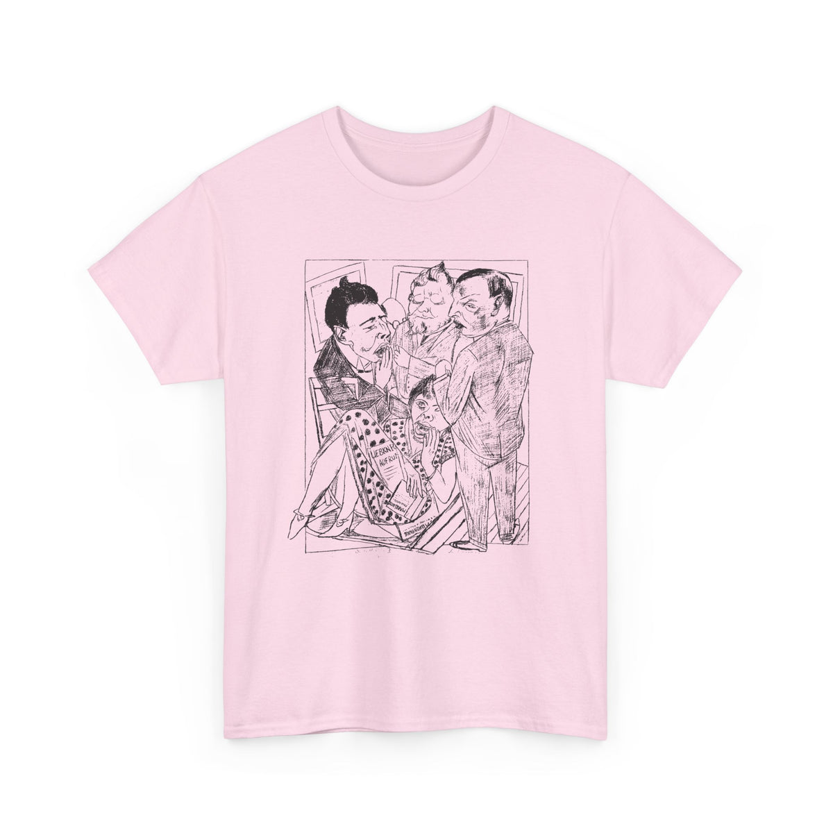 1922 max beckman lithograph  the dissappointed II tshirt