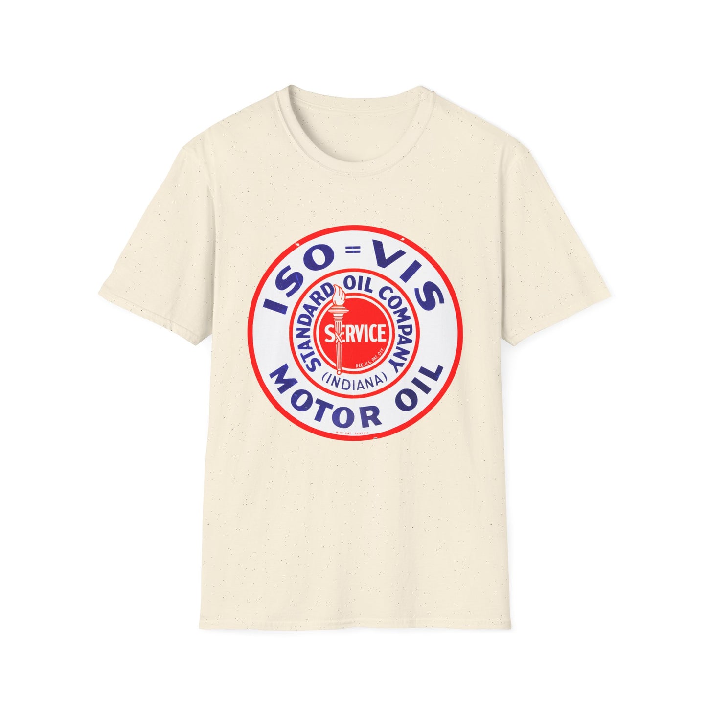 standard oil company motor oil logo tshirt
