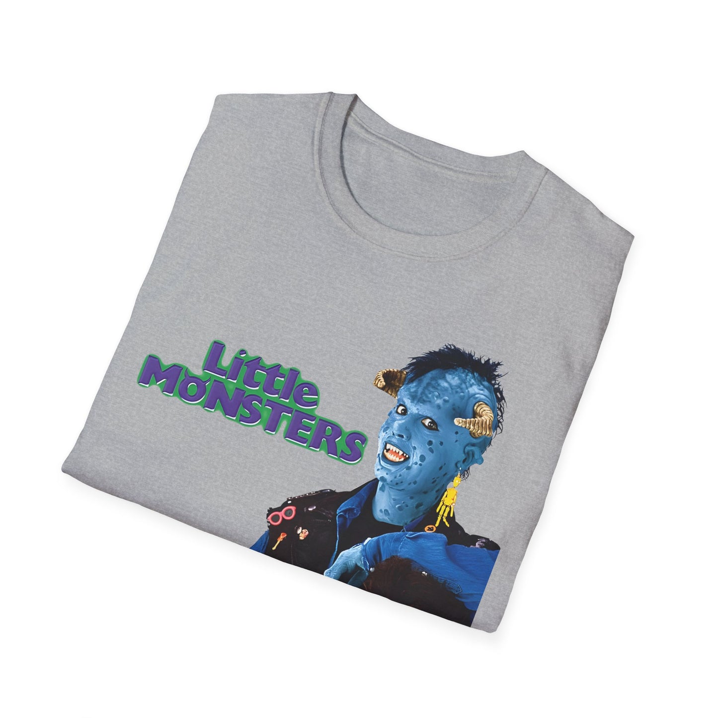 little monsters 1989 alternate movie poster tshirt