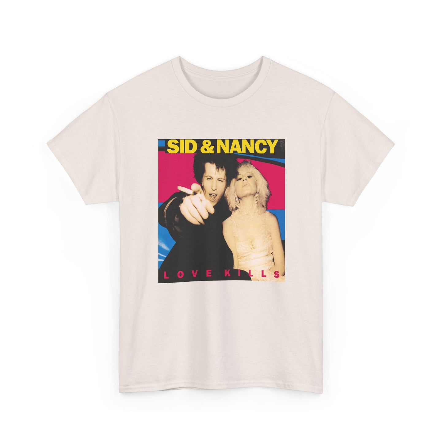 sid and nancy 1986 movie tshirt
