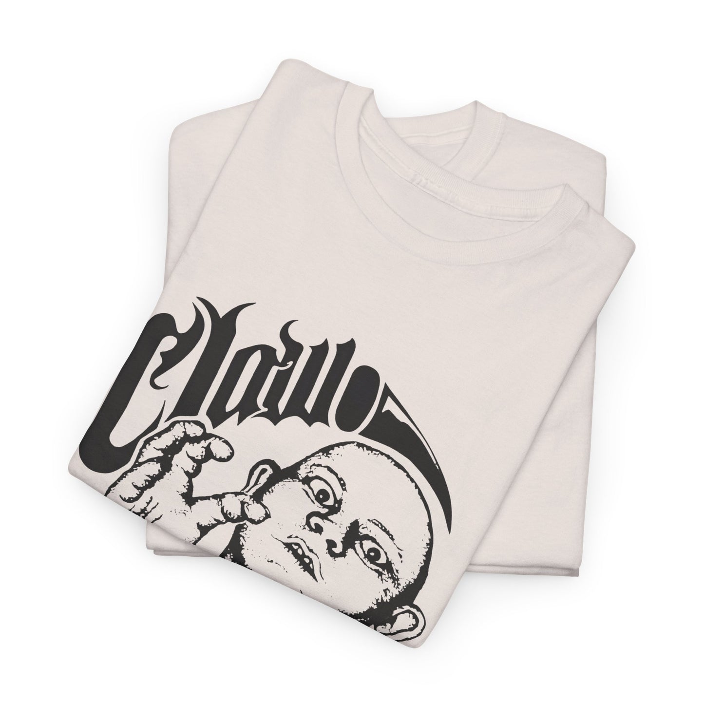 baron von raschke the claw professional wrestler reproduction tshirt