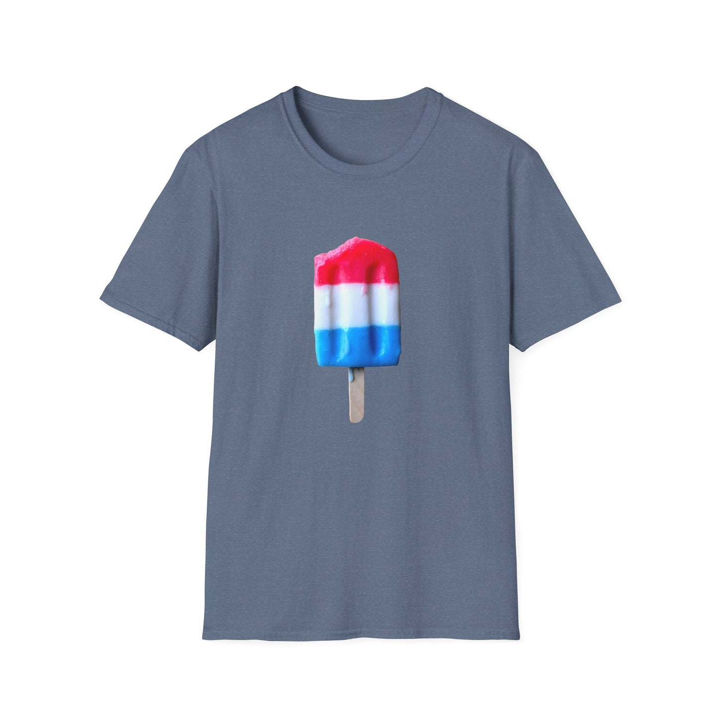 classic red white blue popsicle tshirt