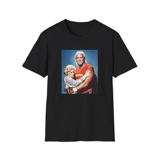 hulk hogan and joan rivers photo tshirt