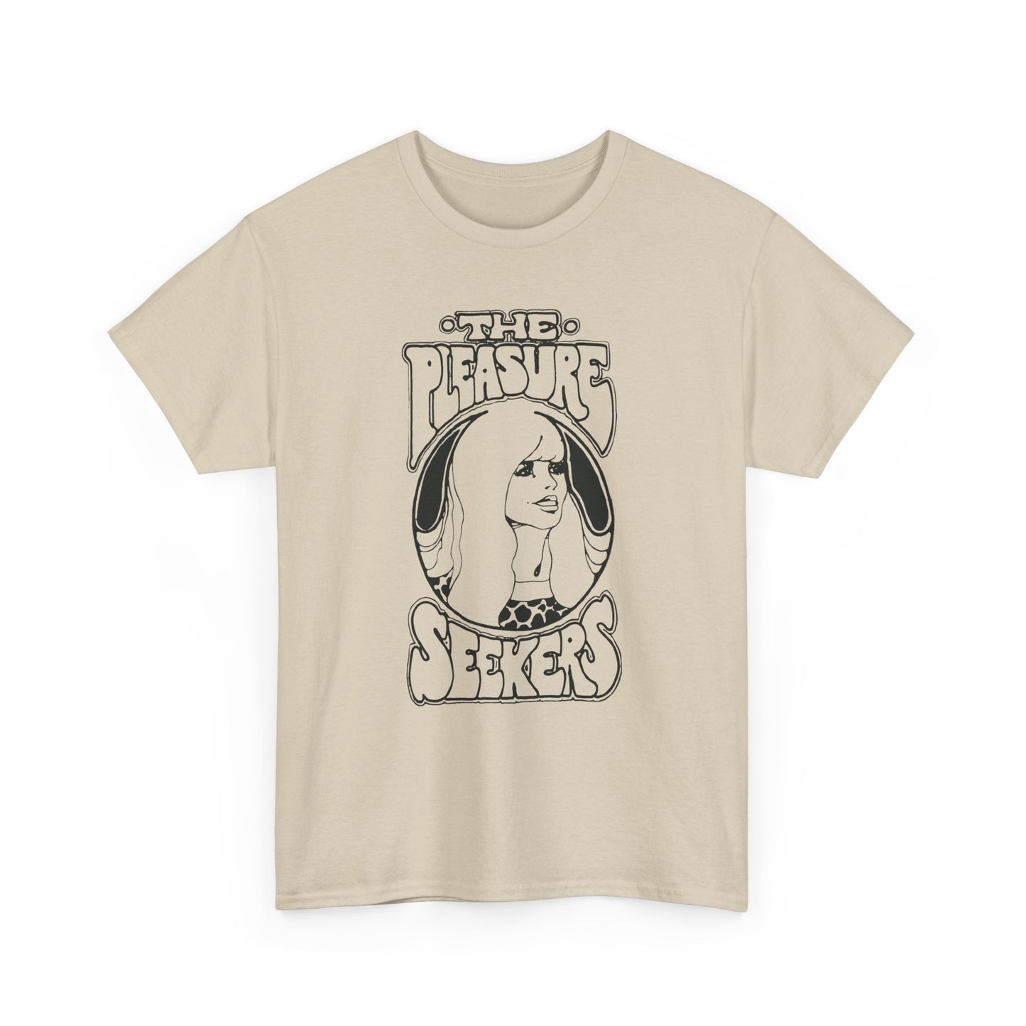 the pleasure seekers 1960s detroit rock n roll band tshirt