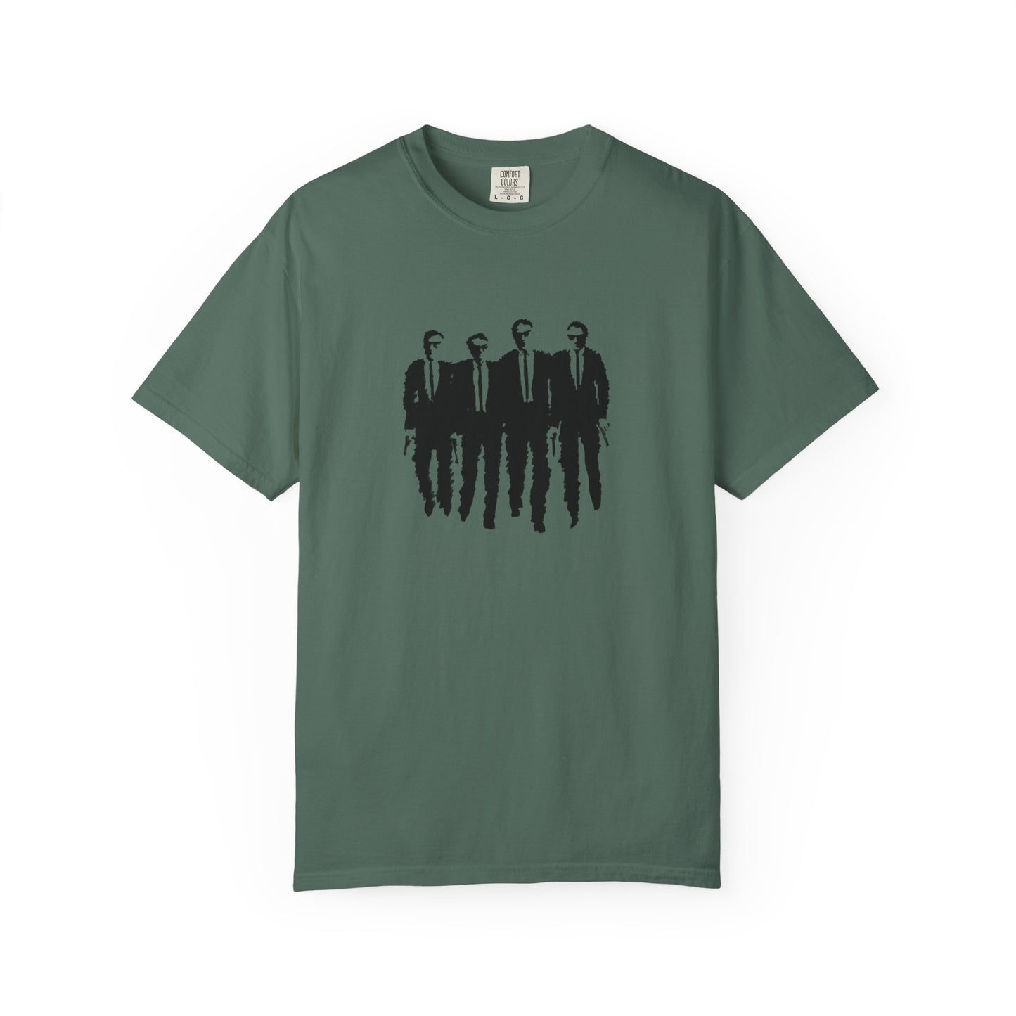 reservoir dogs vhs cover graphic tshirt on comfort colors