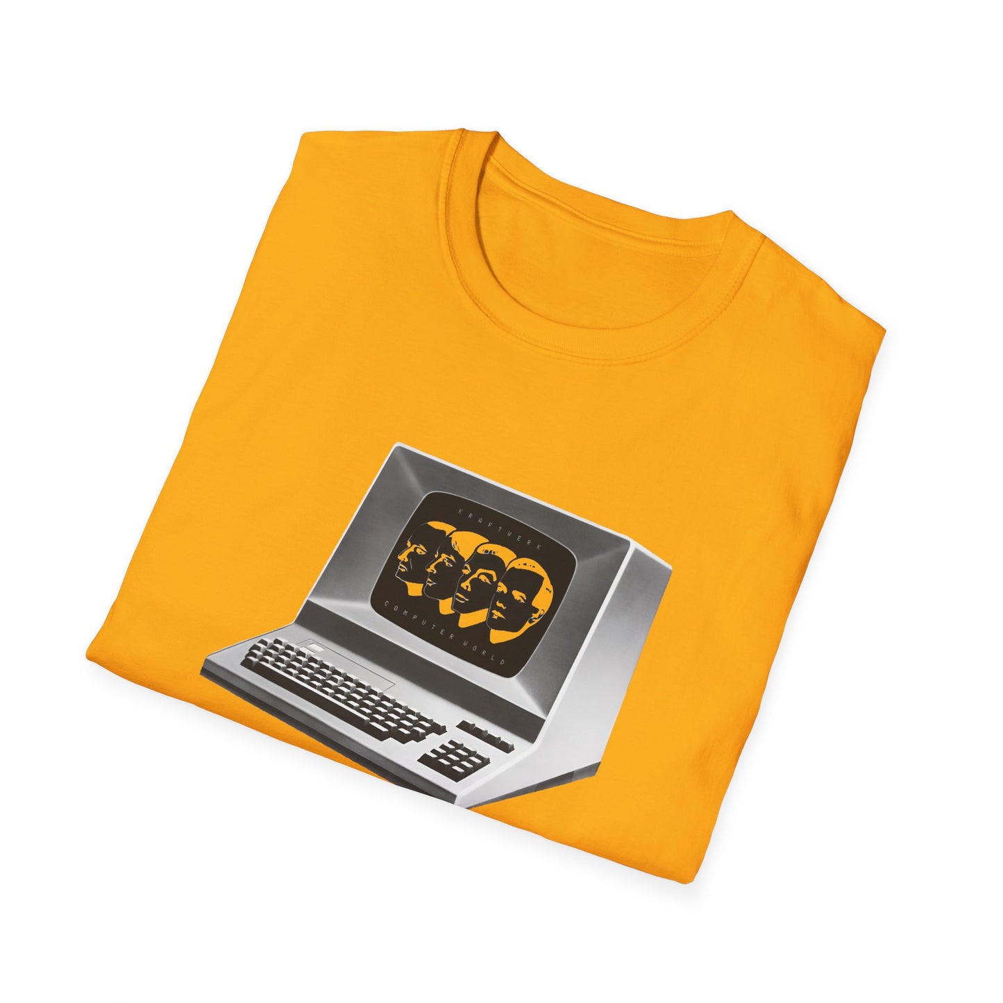 kraftwerk 1981 computer world album custom colour tshirt