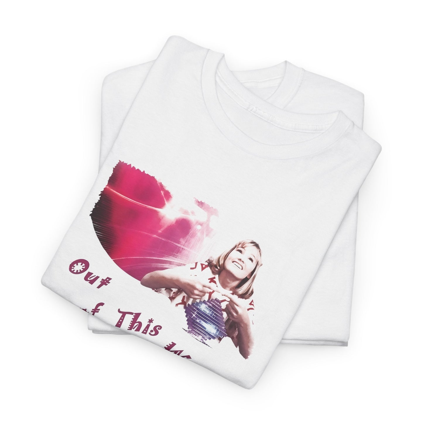 out of this world american sci fi fantasy sit com tv series tshirt