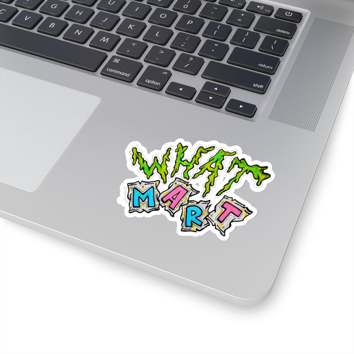 whatmart logo kiss-cut sticker