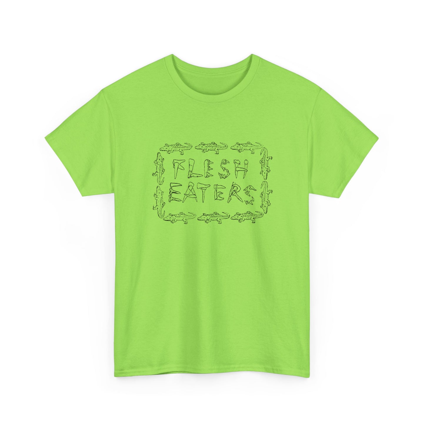 flesh eaters california punk band tshirt