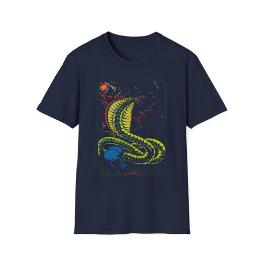 1974 king cobra psychedelic black light poster tshirt