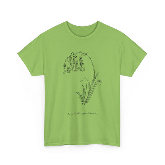 1887 edward lear nonsense botany many peeplia upsidownnia tshirt