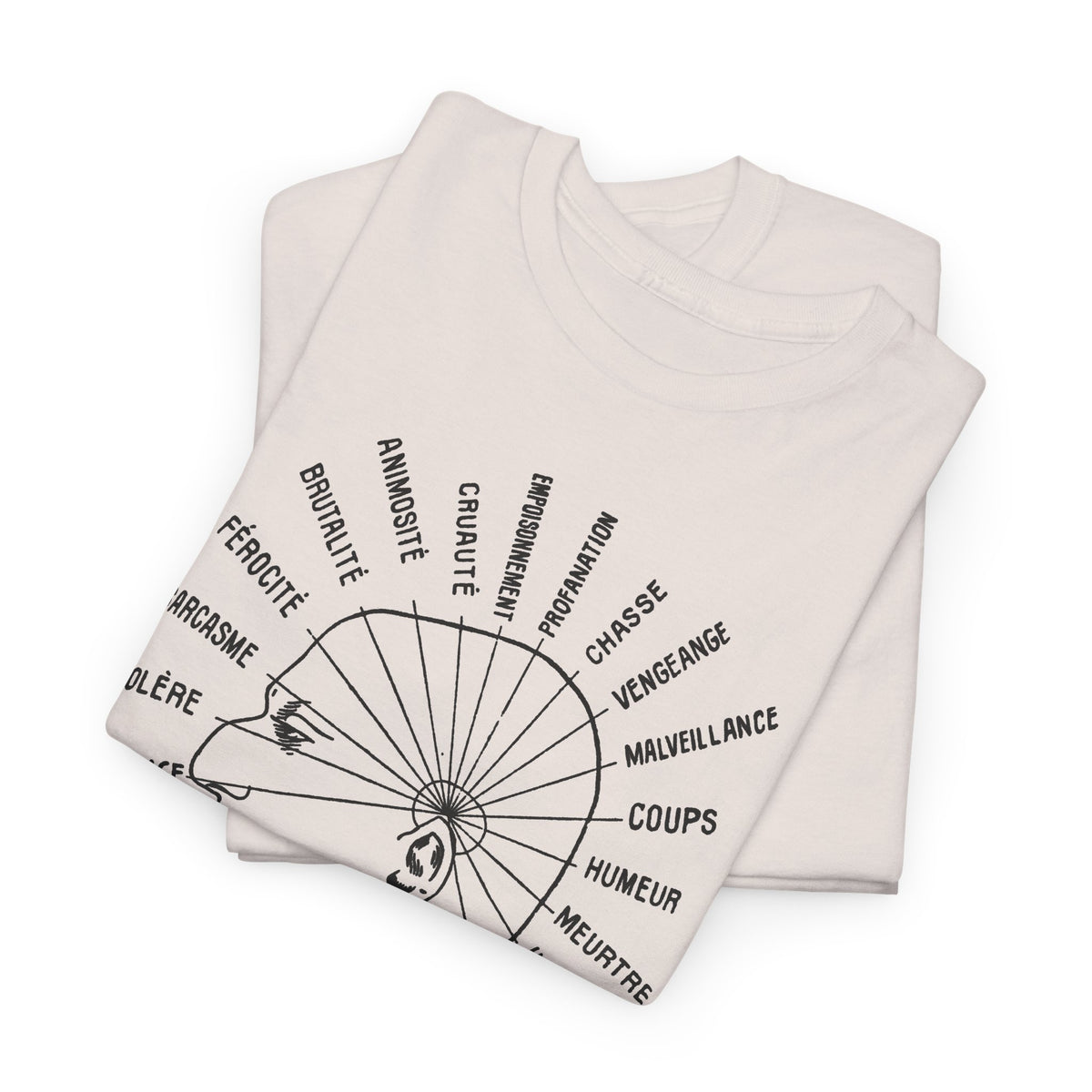 1902 vaught's practical character reader illustration the dangerous traits tshirt
