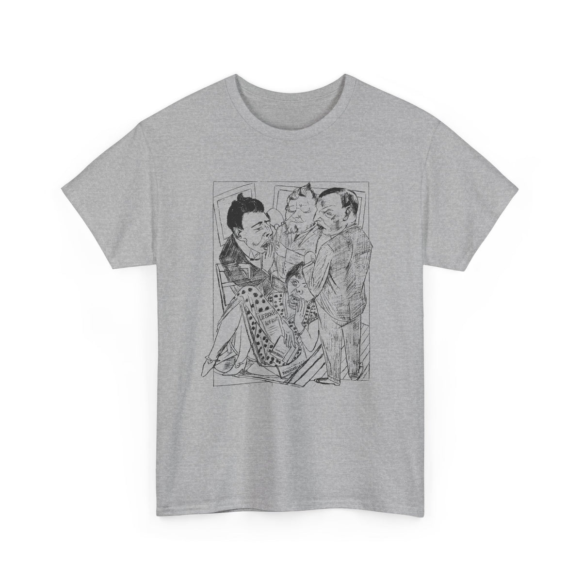 1922 max beckman lithograph  the dissappointed II tshirt