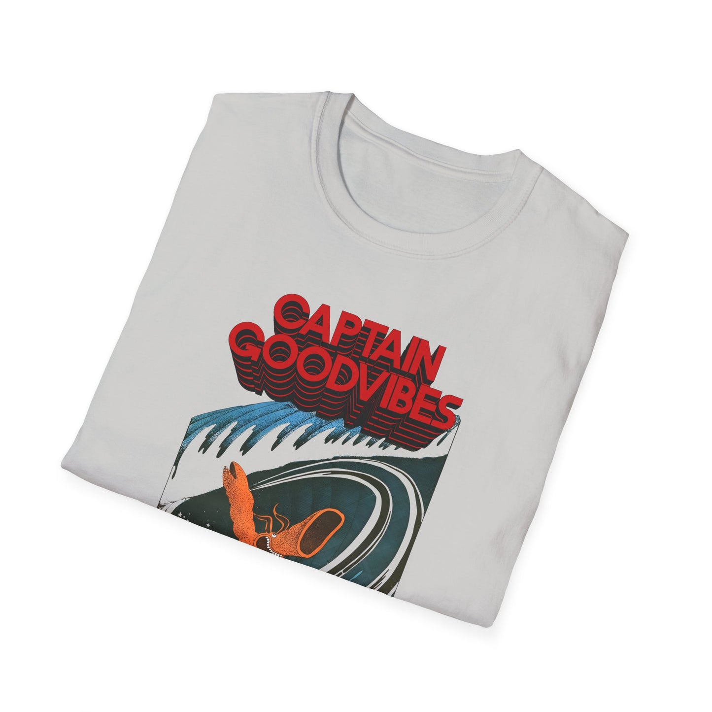 1975 underground australian surf comic illustration by tony edwards re colourized reproduction tshirt