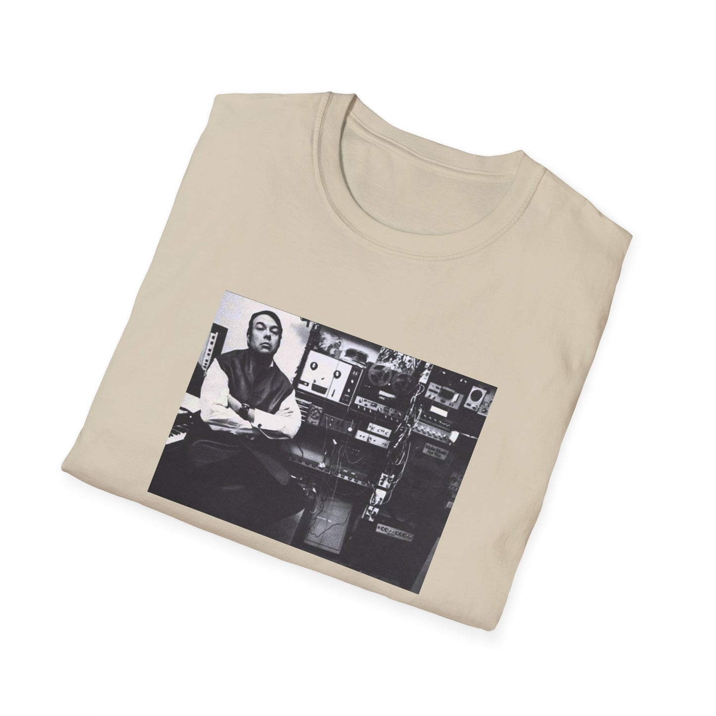 canadian electronic musician bruce haack photo tshirt