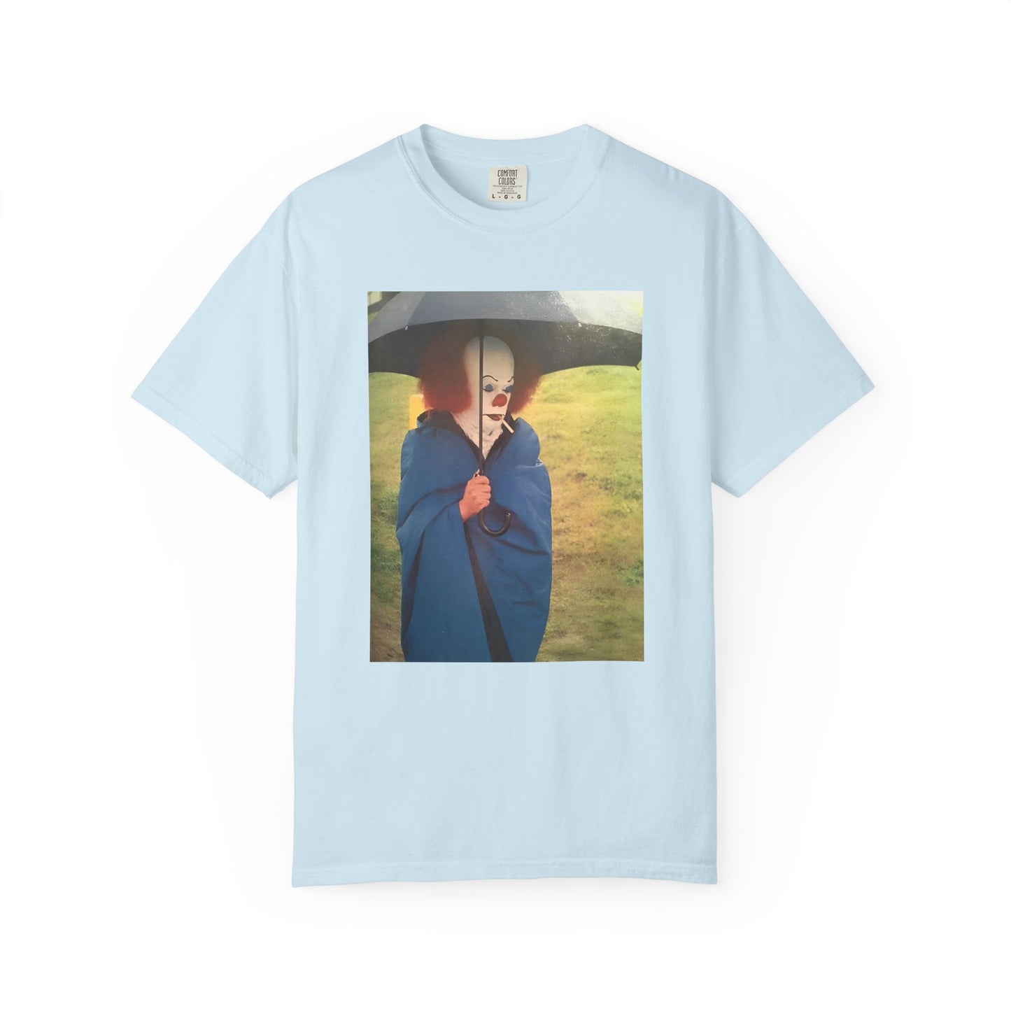 tim curry on it set smoking cigarette tshirt on comfort colors