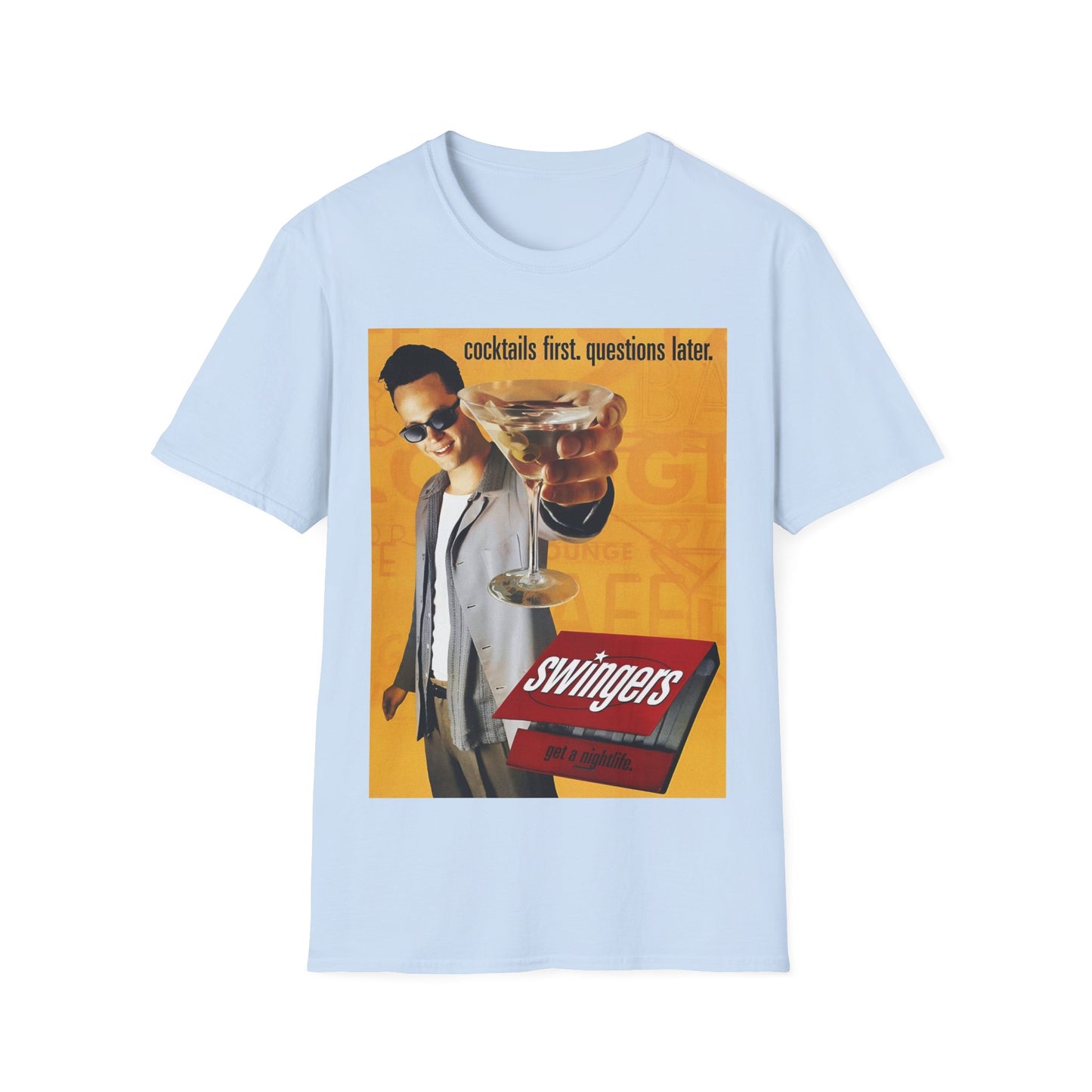 swingers 1996 comedy classic movie alternate poster tshirt