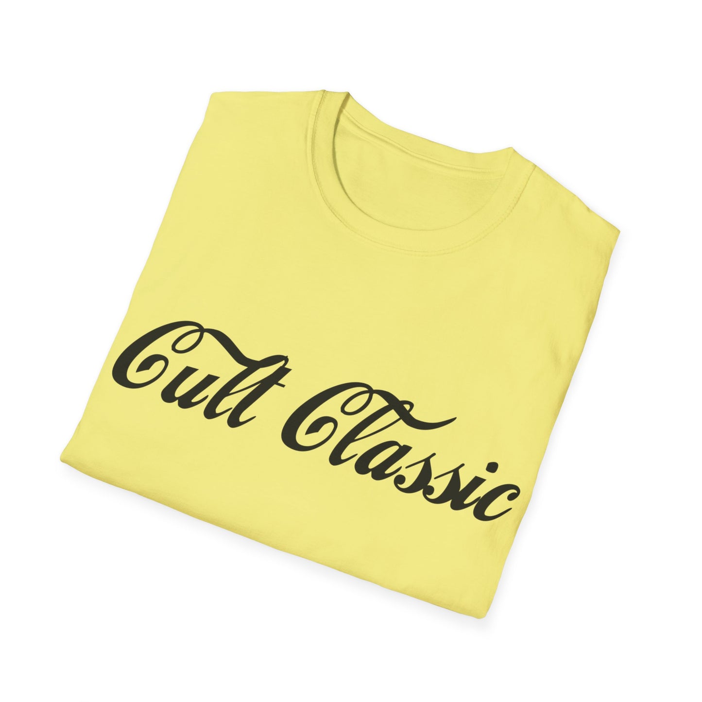 cult classic in coca cola font tshirt