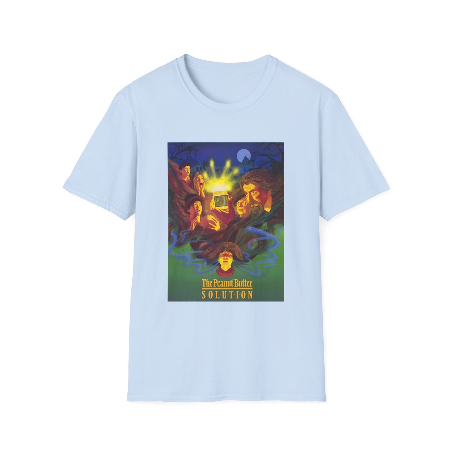 1985 cancon the peanut butter solution movie poster tshirt