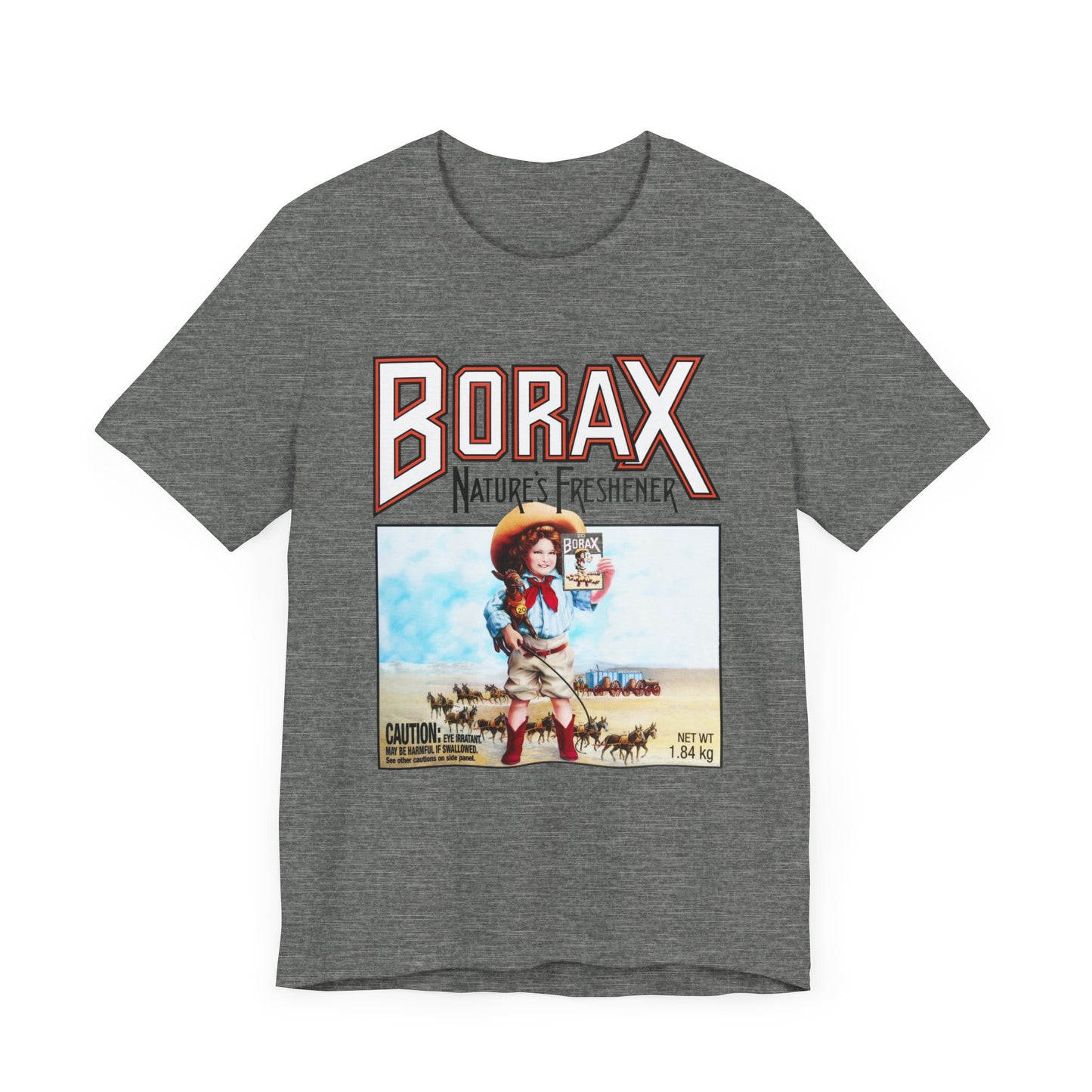 borax nature''s freshener 20 mule team detergent classic logo tshirt