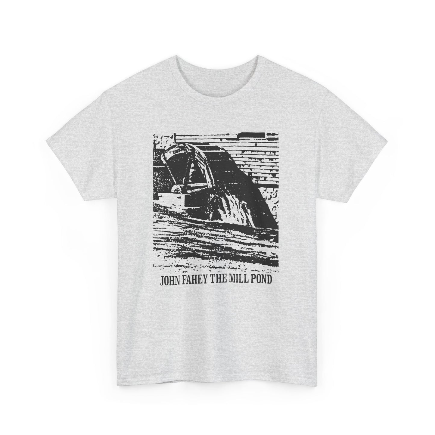 1997 the mill pond by john fahey album cover stretched tshirt