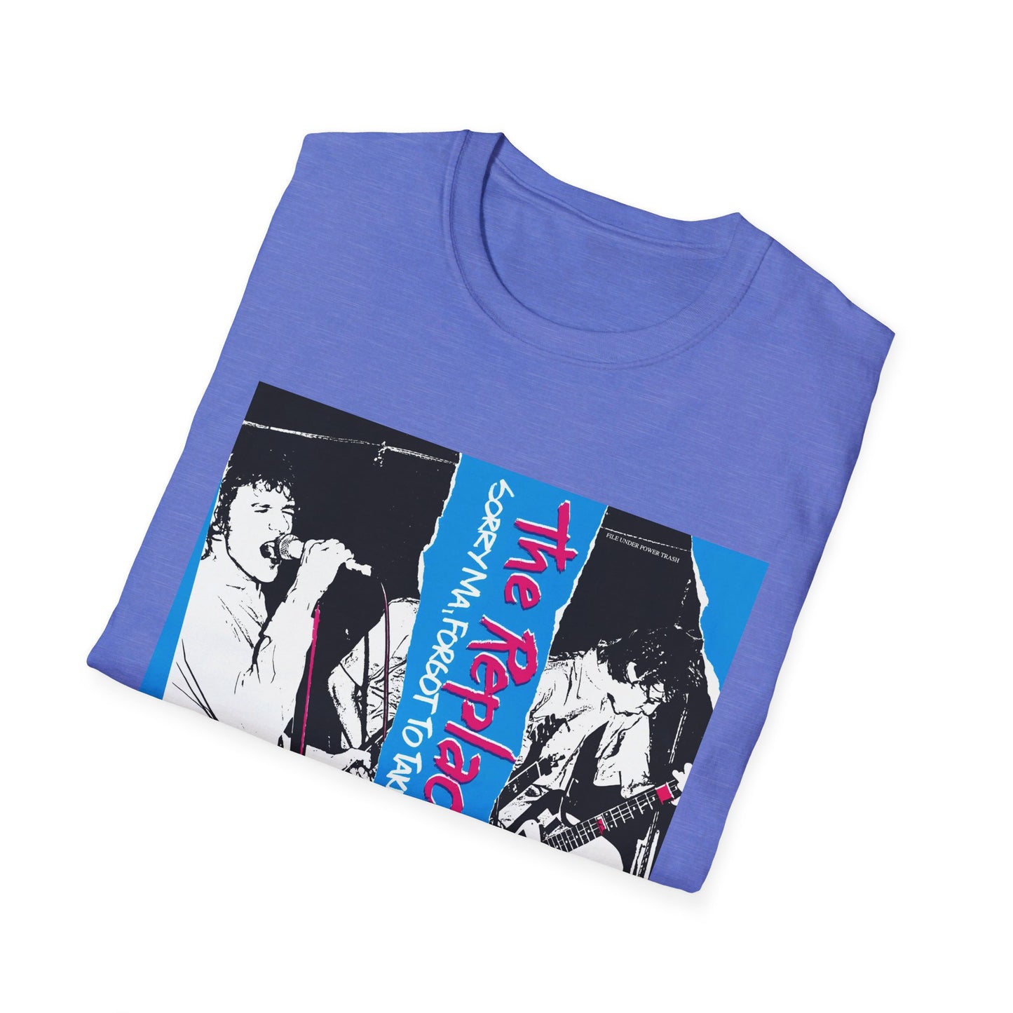 the replacements 1981 sorry ma, forgot to take out the trash album tshirt