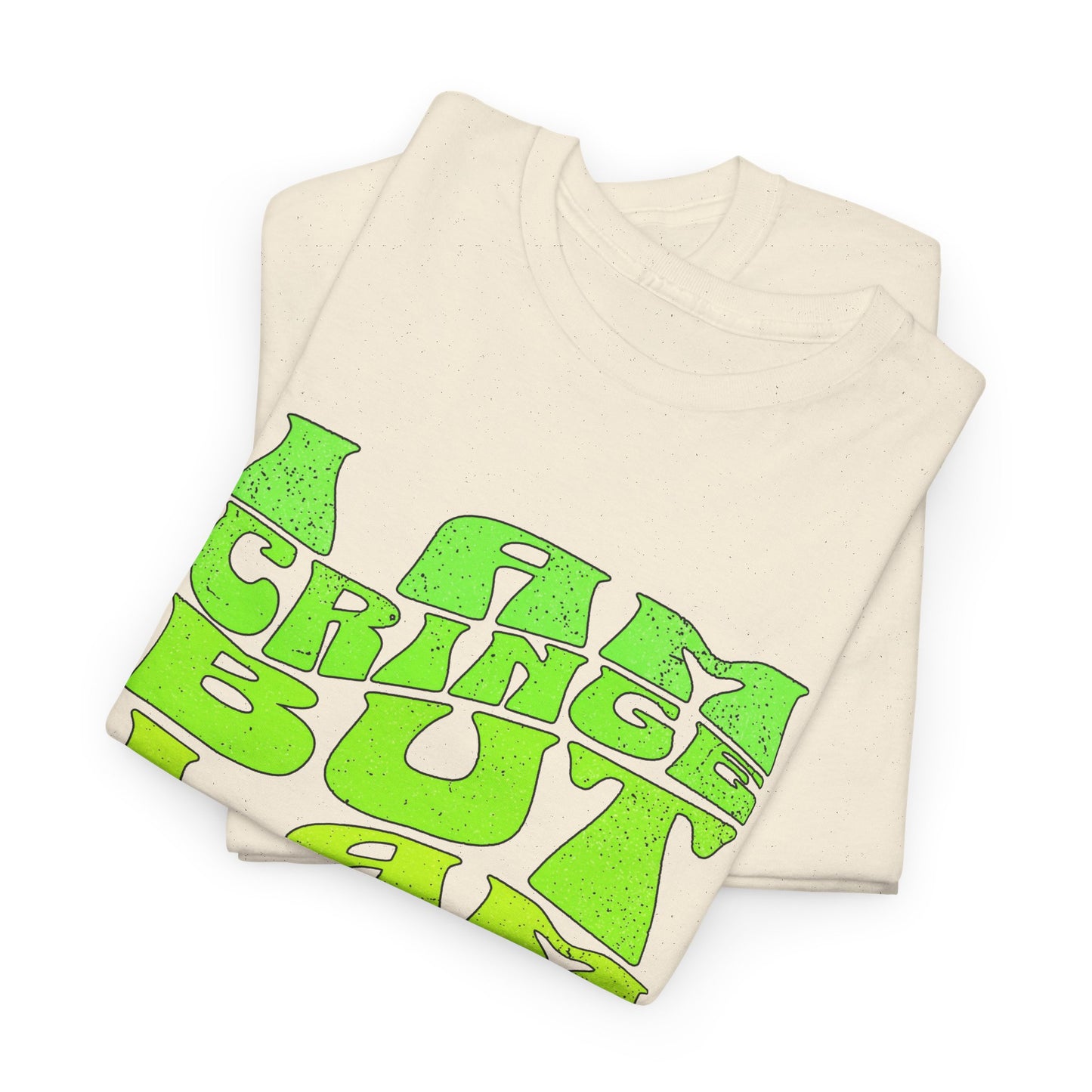 i am cringe but i am free vintage design tshirt