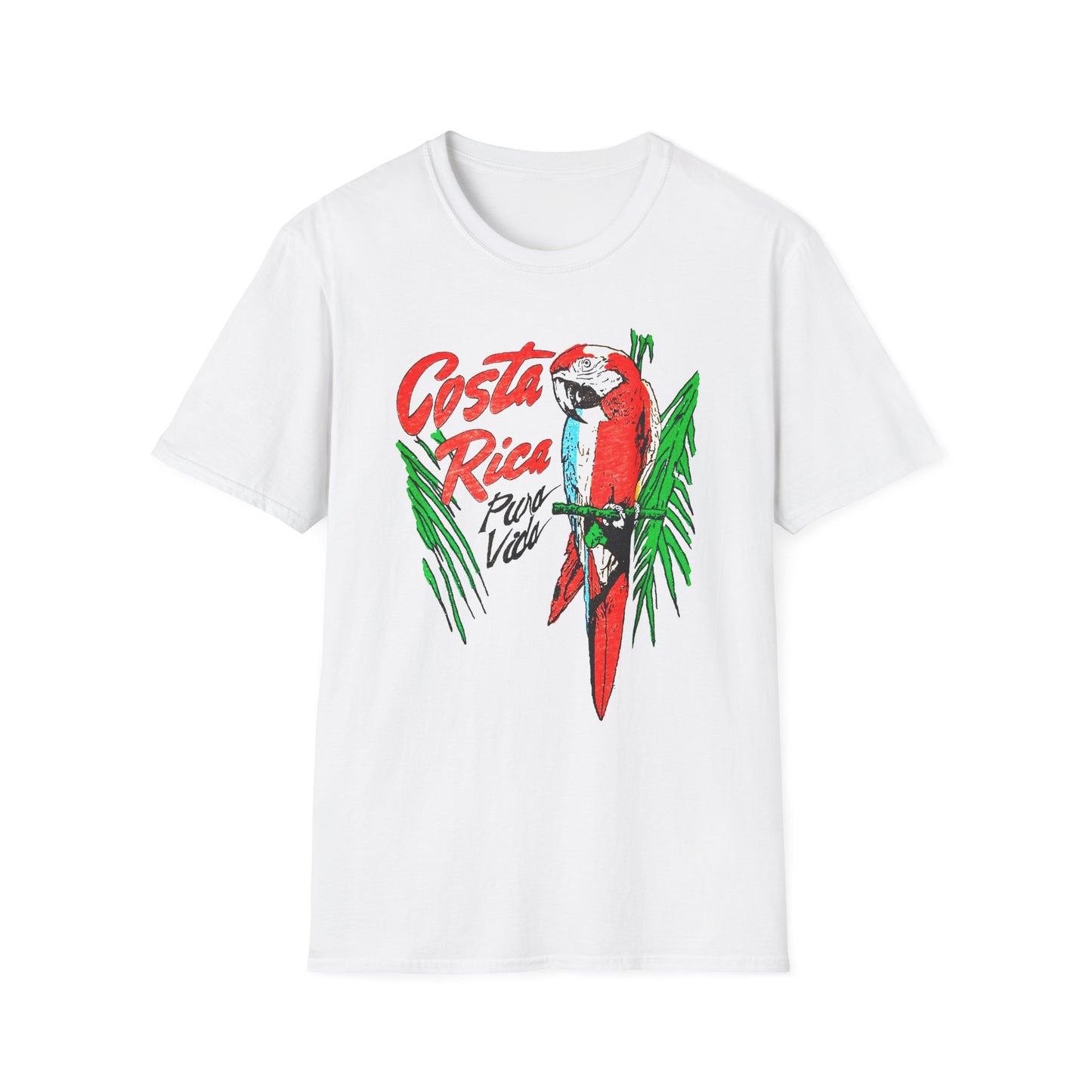 vintage costa rica pura vida pure life reproduction tshirt