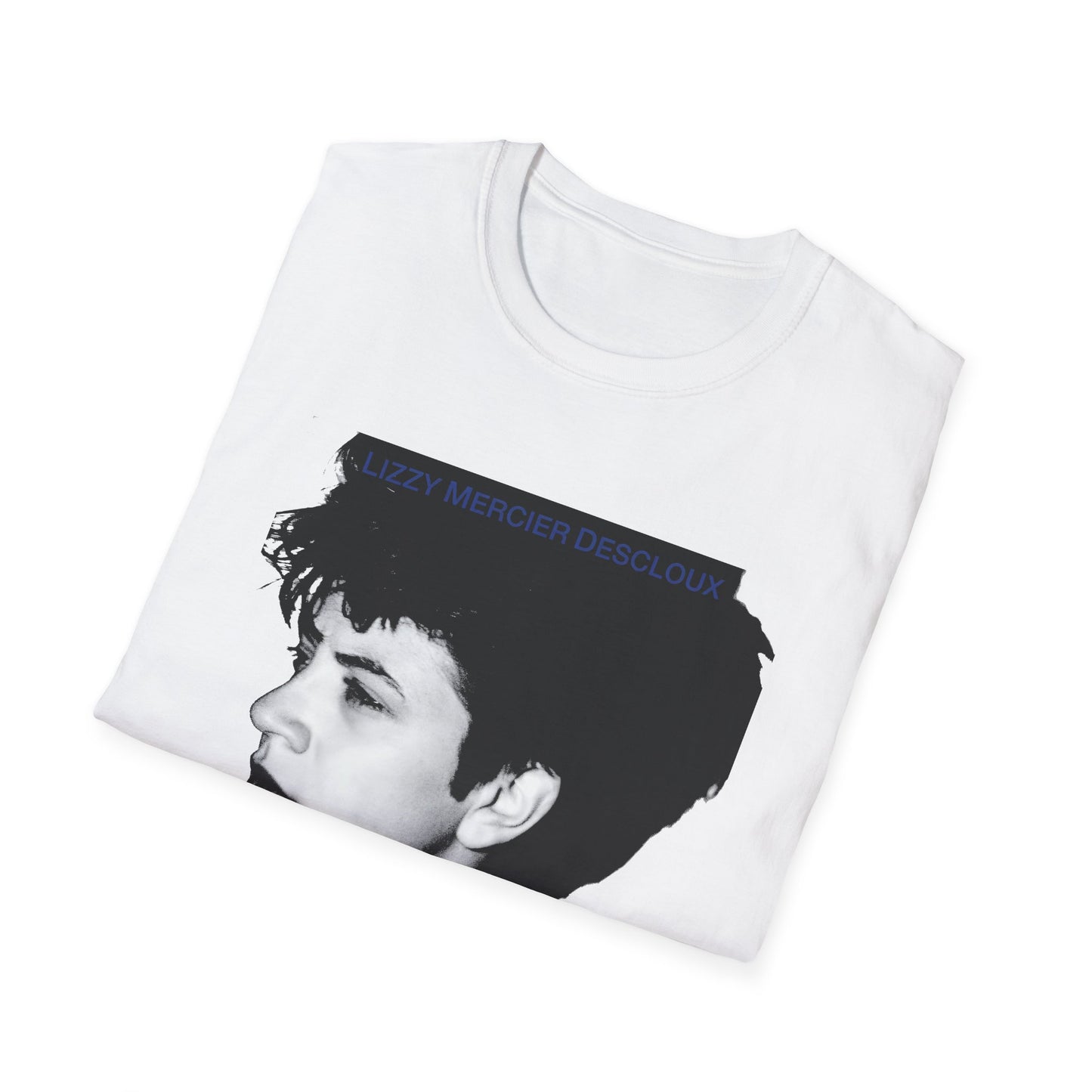lizzy mercier descloux 1979 press color album cover tshirt