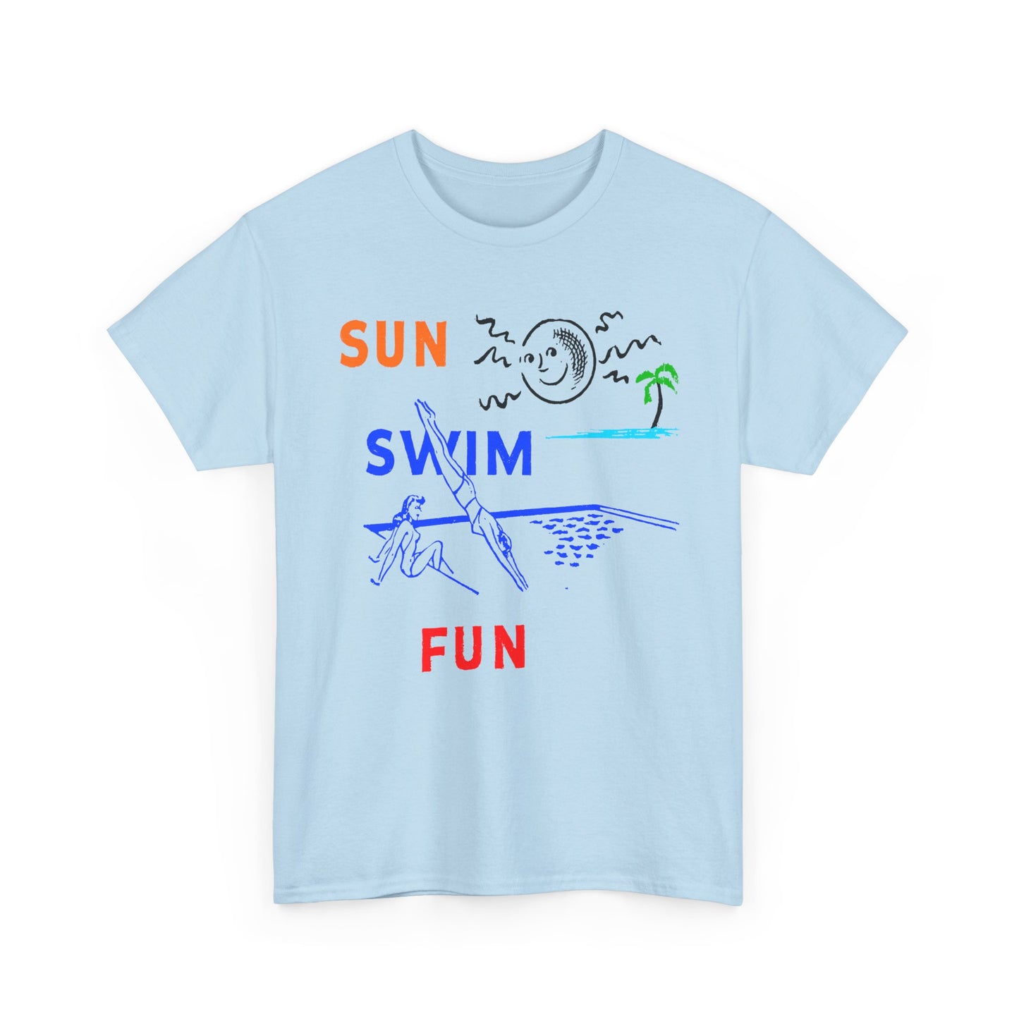 1950s palm springs hotel graphic custom edit tshirt