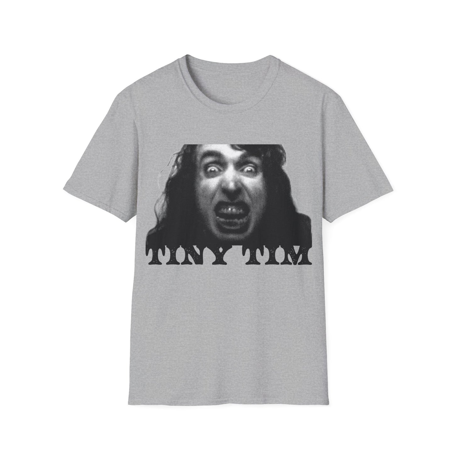 tiny tim being creepy on purpose tshirt